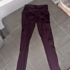 Purple Lululemon leggings